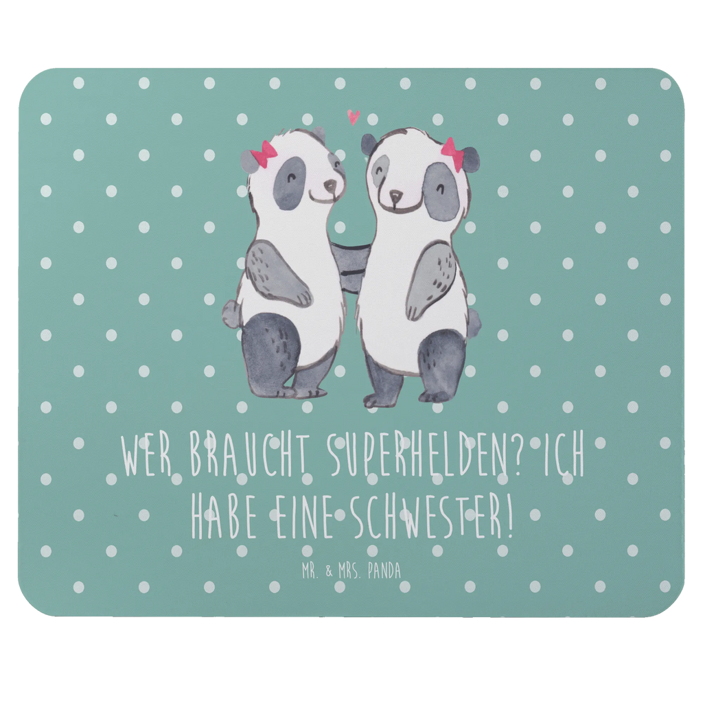 Mouse mat Wer braucht Superhelden? Ich habe eine Schwester! Mauspad, Büroausstattung, Mousepad, Arbeitszimmer, Mausunterlage, Computer zubehör, Einzigartiges Mauspad, Designer Mauspad, Mauspad Büro, PC Zubehör, Familie, Vatertag, Muttertag, Bruder, Schwester, Mama, Papa, Oma, Opa