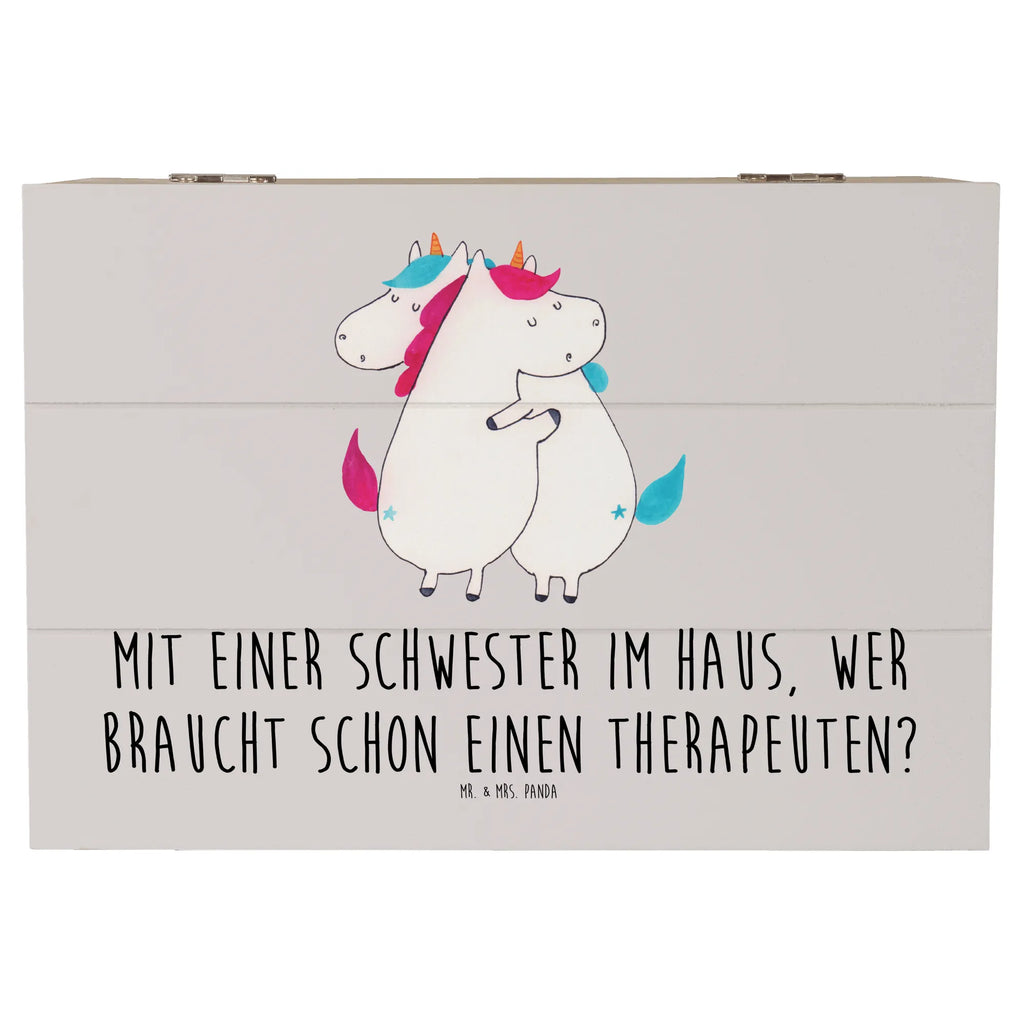 Holzkiste Schwester Glück Dekokiste, Holzkiste, Geschenkdose, Kiste, Erinnerungsbox, Aufbewahrungsbox, Schatzkiste, Schatulle, Truhe, Geschenkbox, XXL, Erinnerungskiste, Familie, Vatertag, Muttertag, Bruder, Schwester, Mama, Papa, Oma, Opa