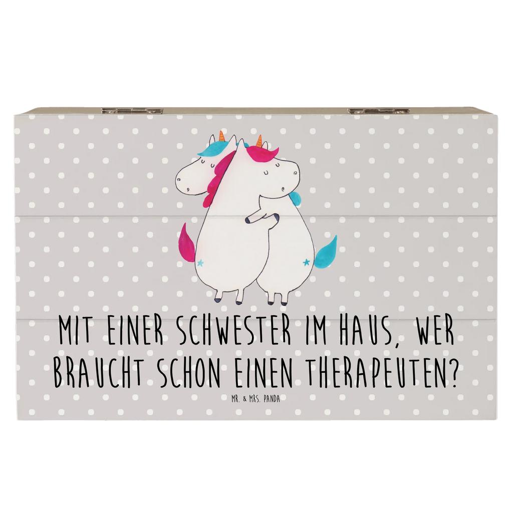 Holzkiste Schwester Glück Dekokiste, Holzkiste, Geschenkdose, Kiste, Erinnerungsbox, Aufbewahrungsbox, Schatzkiste, Schatulle, Truhe, Geschenkbox, XXL, Erinnerungskiste, Familie, Vatertag, Muttertag, Bruder, Schwester, Mama, Papa, Oma, Opa