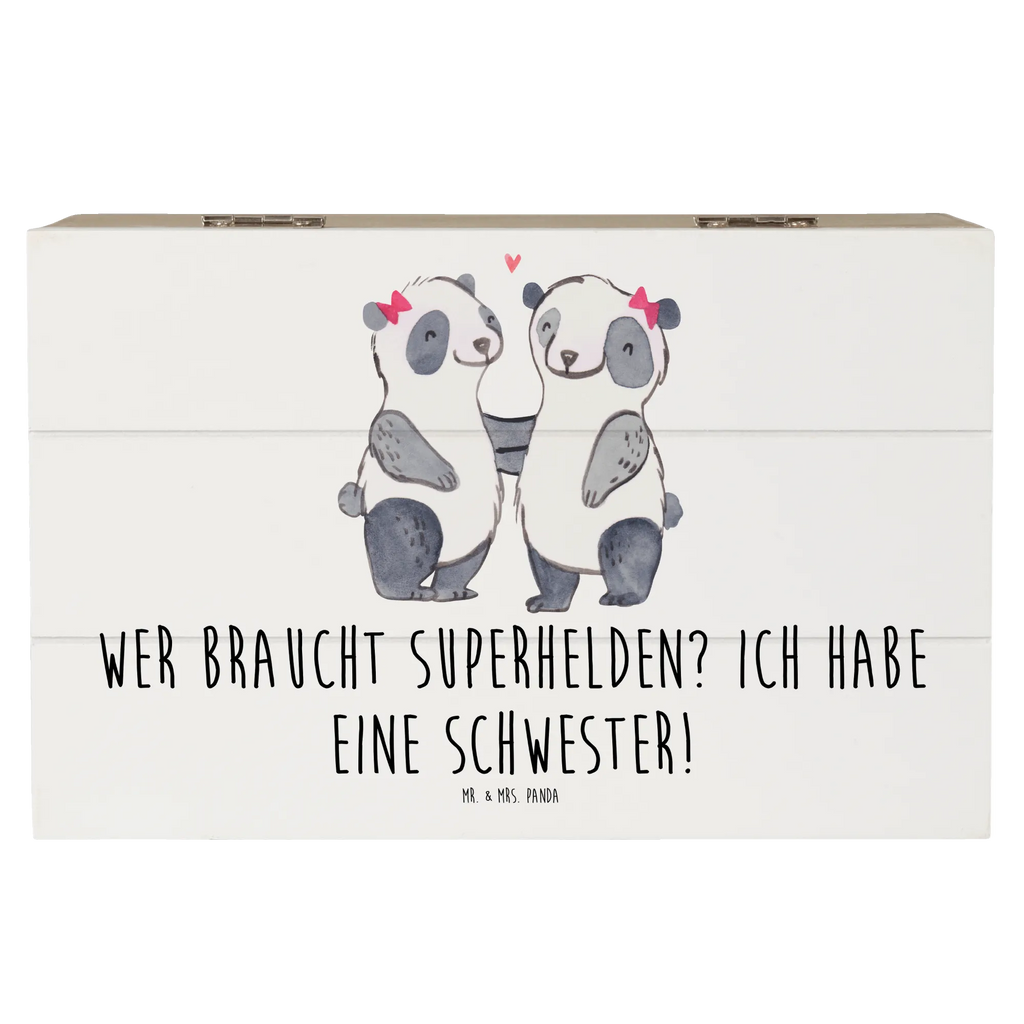 Holzkiste Liebe Schwester Erinnerungsbox, Geschenkdose, Dekokiste, Holzkiste, Geschenkbox, Truhe, Schatulle, Kiste, XXL, Erinnerungskiste, Schatzkiste, Aufbewahrungsbox, Familie, Vatertag, Muttertag, Bruder, Schwester, Mama, Papa, Oma, Opa