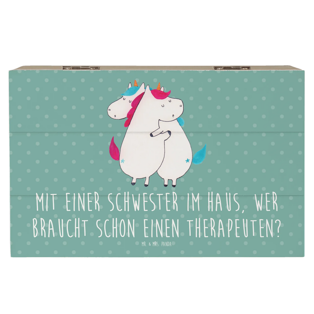 Holzkiste Schwester Glück Dekokiste, Holzkiste, Geschenkdose, Kiste, Erinnerungsbox, Aufbewahrungsbox, Schatzkiste, Schatulle, Truhe, Geschenkbox, XXL, Erinnerungskiste, Familie, Vatertag, Muttertag, Bruder, Schwester, Mama, Papa, Oma, Opa