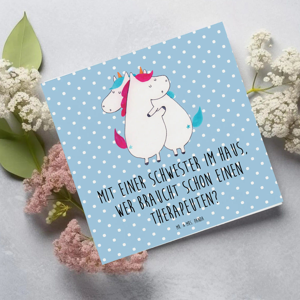 Deluxe Karte Schwester Glück Hochzeitskarte, Karte, Geburtstagskarte, Grußkarte, Glückwunschkarte, Hochwertige Grußkarte, Hochwertige Klappkarte, Einladungskarte, Klappkarte, Familie, Vatertag, Muttertag, Bruder, Schwester, Mama, Papa, Oma, Opa