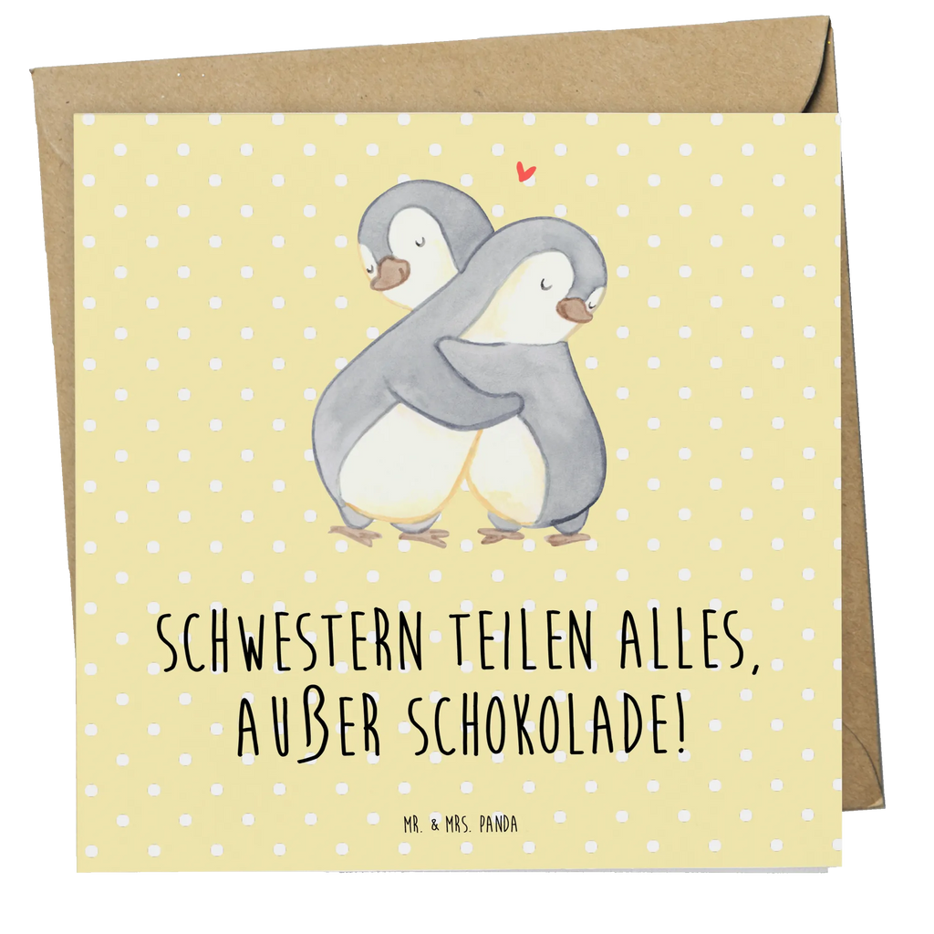 Deluxe Karte Schwestern Liebe Klappkarte, Grußkarte, Hochzeitskarte, Glückwunschkarte, Hochwertige Klappkarte, Karte, Einladungskarte, Geburtstagskarte, Hochwertige Grußkarte, Familie, Vatertag, Muttertag, Bruder, Schwester, Mama, Papa, Oma, Opa