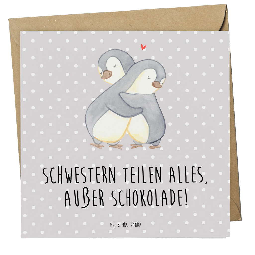 Deluxe Karte Schwestern Liebe Klappkarte, Grußkarte, Hochzeitskarte, Glückwunschkarte, Hochwertige Klappkarte, Karte, Einladungskarte, Geburtstagskarte, Hochwertige Grußkarte, Familie, Vatertag, Muttertag, Bruder, Schwester, Mama, Papa, Oma, Opa