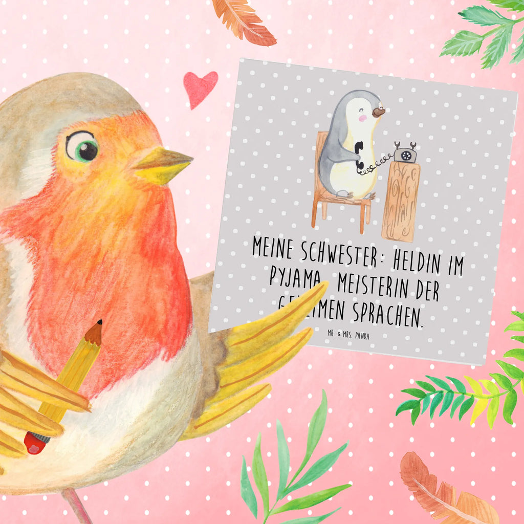 Deluxe Karte Schwester Heldin Einladungskarte, Hochwertige Klappkarte, Karte, Klappkarte, Hochzeitskarte, Geburtstagskarte, Grußkarte, Glückwunschkarte, Hochwertige Grußkarte, Familie, Vatertag, Muttertag, Bruder, Schwester, Mama, Papa, Oma, Opa