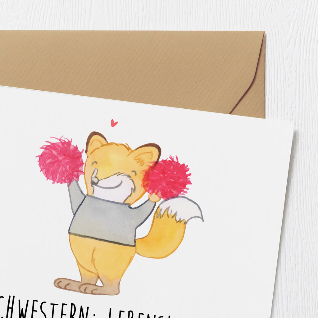 Deluxe Karte Schwestern Tratschpartner Hochzeitskarte, Karte, Hochwertige Klappkarte, Grußkarte, Glückwunschkarte, Einladungskarte, Geburtstagskarte, Hochwertige Grußkarte, Klappkarte, Familie, Vatertag, Muttertag, Bruder, Schwester, Mama, Papa, Oma, Opa