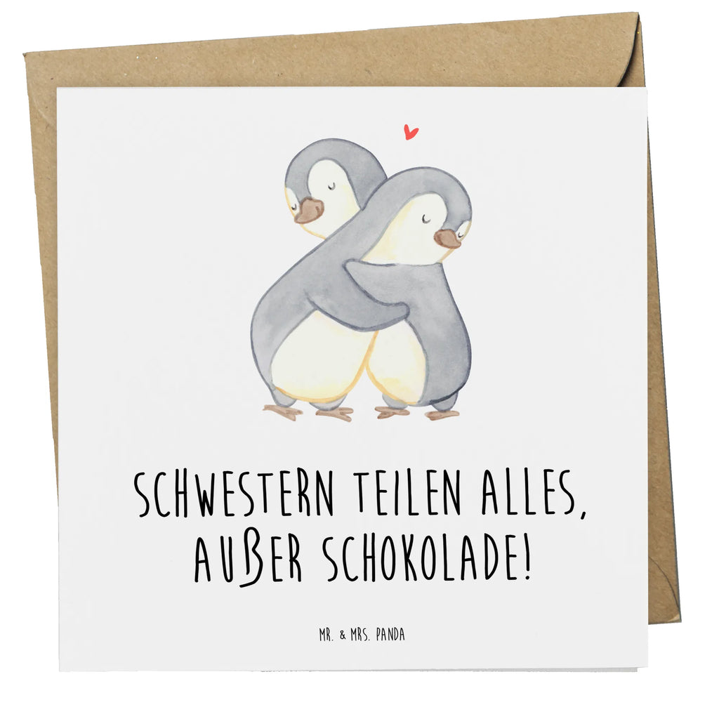 Deluxe Karte Schwestern Liebe Klappkarte, Grußkarte, Hochzeitskarte, Glückwunschkarte, Hochwertige Klappkarte, Karte, Einladungskarte, Geburtstagskarte, Hochwertige Grußkarte, Familie, Vatertag, Muttertag, Bruder, Schwester, Mama, Papa, Oma, Opa