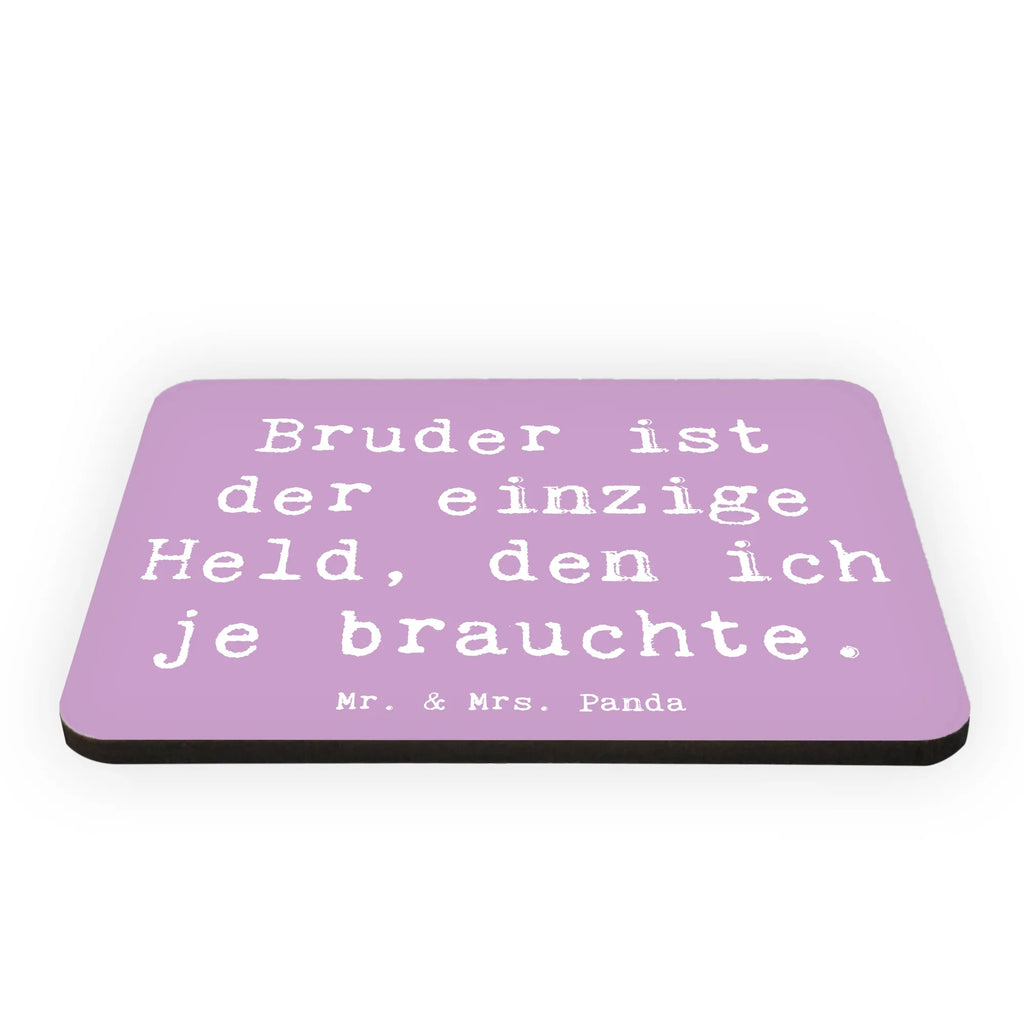 Magnet Saying Bruder ist der einzige Held, den ich je brauchte. Kühlschrankmagnet, Dekomagnet, Souvenir Magnet, Notiz Magnet, Motivmagnete, Kühlschrank Dekoration, Whiteboard Magnet, Pinnwandmagnet, Familie, Vatertag, Muttertag, Bruder, Schwester, Mama, Papa, Oma, Opa