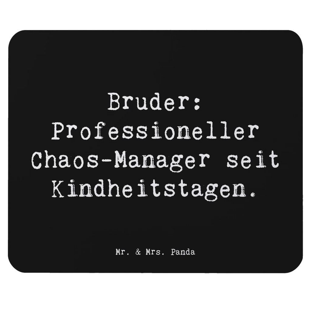 Mauspad Spruch Bruder Chaos-Manager Mausunterlage, Mousepad, PC Zubehör, Mauspad Büro, Arbeitszimmer, Computer zubehör, Büroausstattung, Designer Mauspad, Mauspad, Einzigartiges Mauspad, Familie, Vatertag, Muttertag, Bruder, Schwester, Mama, Papa, Oma, Opa