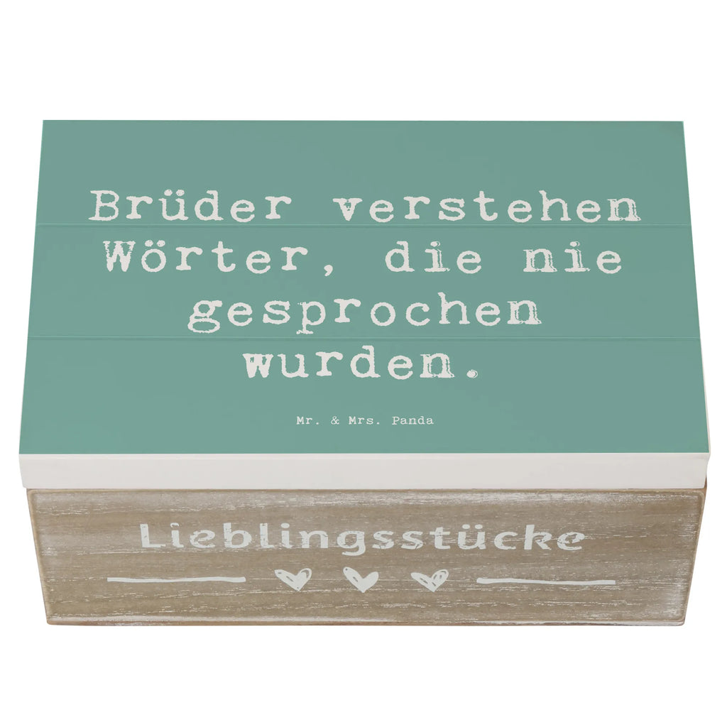 Holzkiste Spruch Bruderverständnis Holzkiste, Geschenkbox, Geschenkdose, Kiste, XXL, Erinnerungskiste, Truhe, Schatzkiste, Aufbewahrungsbox, Erinnerungsbox, Dekokiste, Schatulle, Familie, Vatertag, Muttertag, Bruder, Schwester, Mama, Papa, Oma, Opa