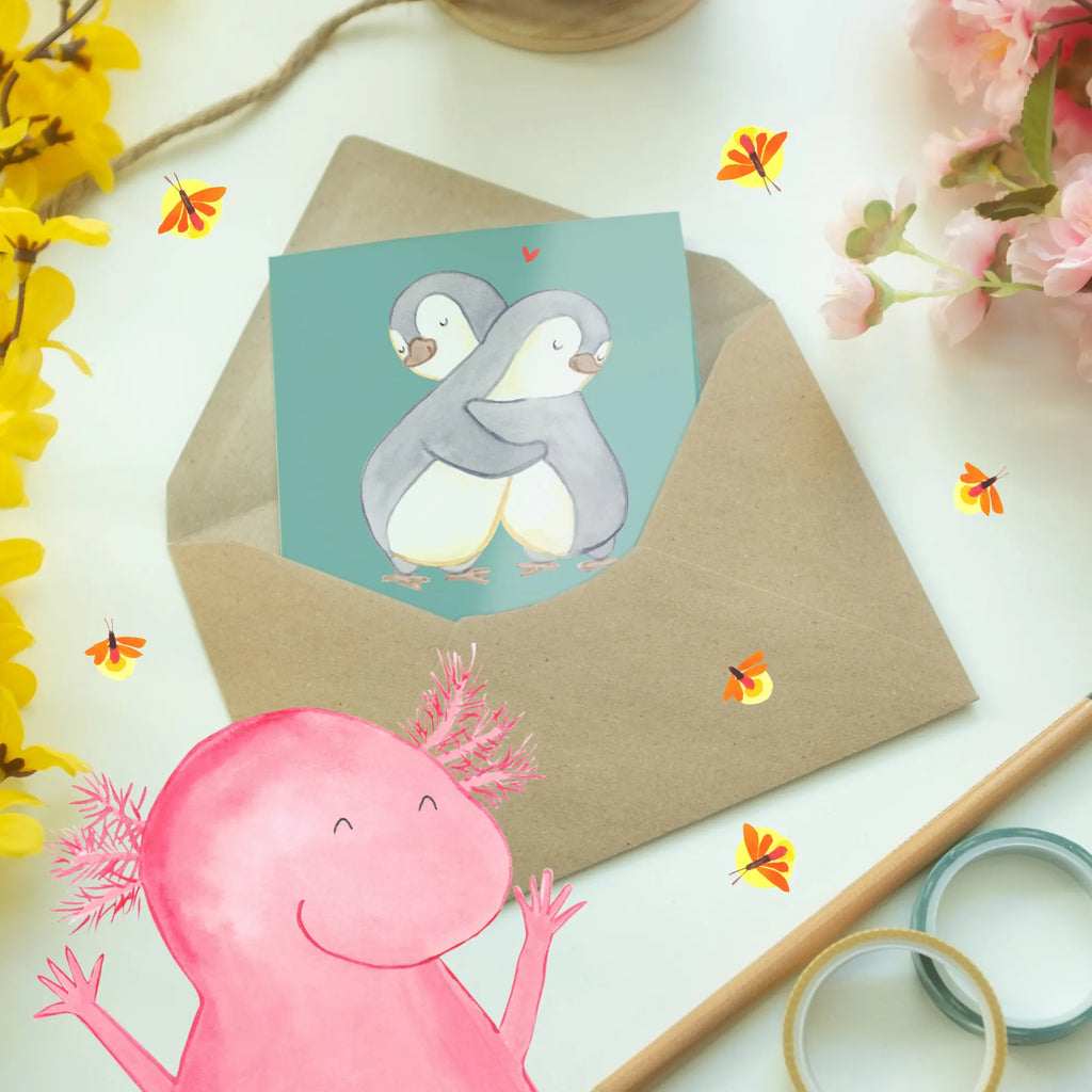 Grußkarte Halbschwester Glück Glückwunschkarte, Ansichtskarten, Klappkarte, Geburtstagskarte, Hochzeitskarte, Einladungskarte, Grußkarte, Karte, Familie, Vatertag, Muttertag, Bruder, Schwester, Mama, Papa, Oma, Opa