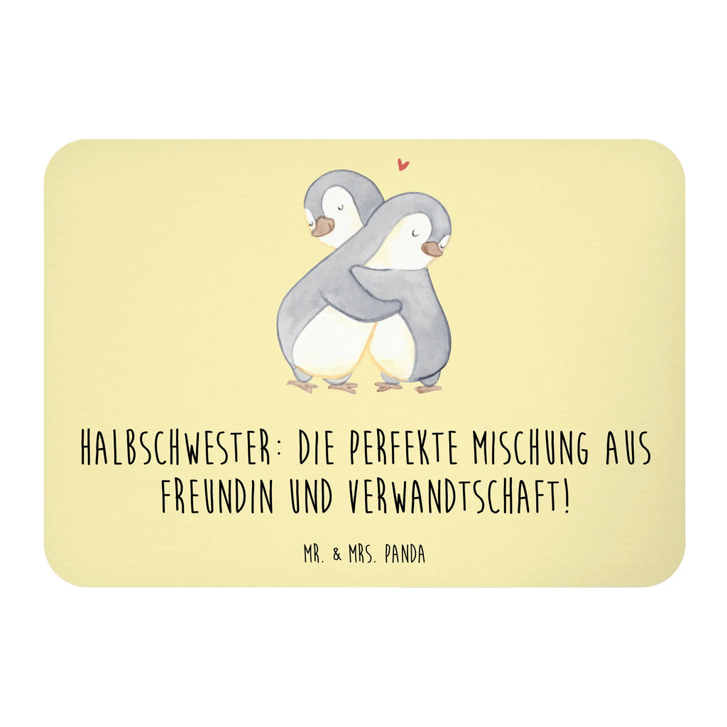 Magnet Halbschwester: Die perfekte Mischung aus Freundin und Verwandtschaft! Kühlschrank Dekoration, Souvenir Magnet, Whiteboard Magnet, Motivmagnete, Dekomagnet, Notiz Magnet, Pinnwandmagnet, Kühlschrankmagnet, Familie, Vatertag, Muttertag, Bruder, Schwester, Mama, Papa, Oma, Opa