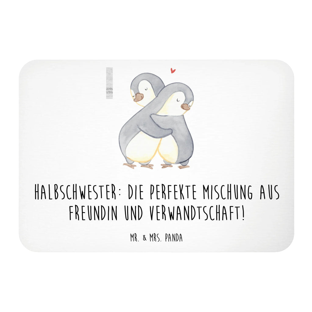 Magnet Halbschwester: Die perfekte Mischung aus Freundin und Verwandtschaft! Kühlschrank Dekoration, Souvenir Magnet, Whiteboard Magnet, Motivmagnete, Dekomagnet, Notiz Magnet, Pinnwandmagnet, Kühlschrankmagnet, Familie, Vatertag, Muttertag, Bruder, Schwester, Mama, Papa, Oma, Opa