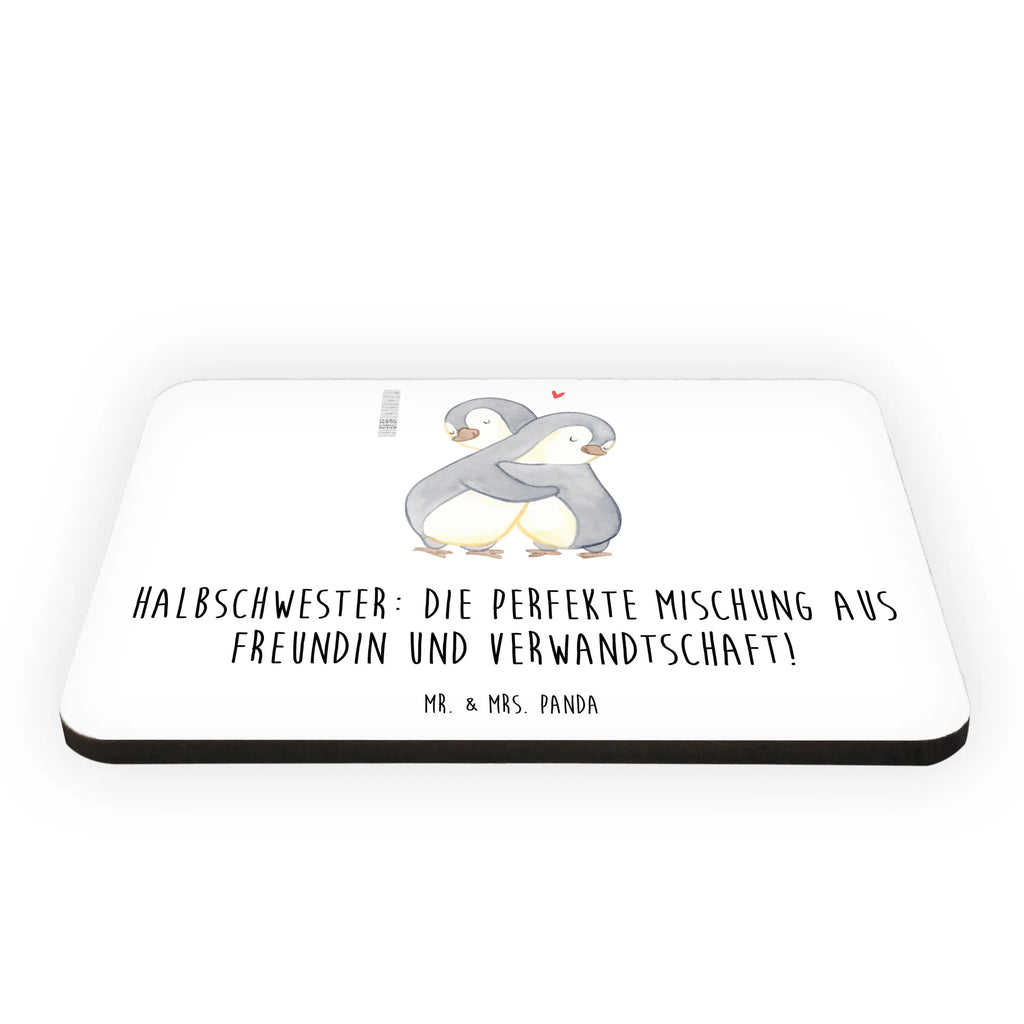 Magnet Halbschwester: Die perfekte Mischung aus Freundin und Verwandtschaft! Kühlschrank Dekoration, Souvenir Magnet, Whiteboard Magnet, Motivmagnete, Dekomagnet, Notiz Magnet, Pinnwandmagnet, Kühlschrankmagnet, Familie, Vatertag, Muttertag, Bruder, Schwester, Mama, Papa, Oma, Opa