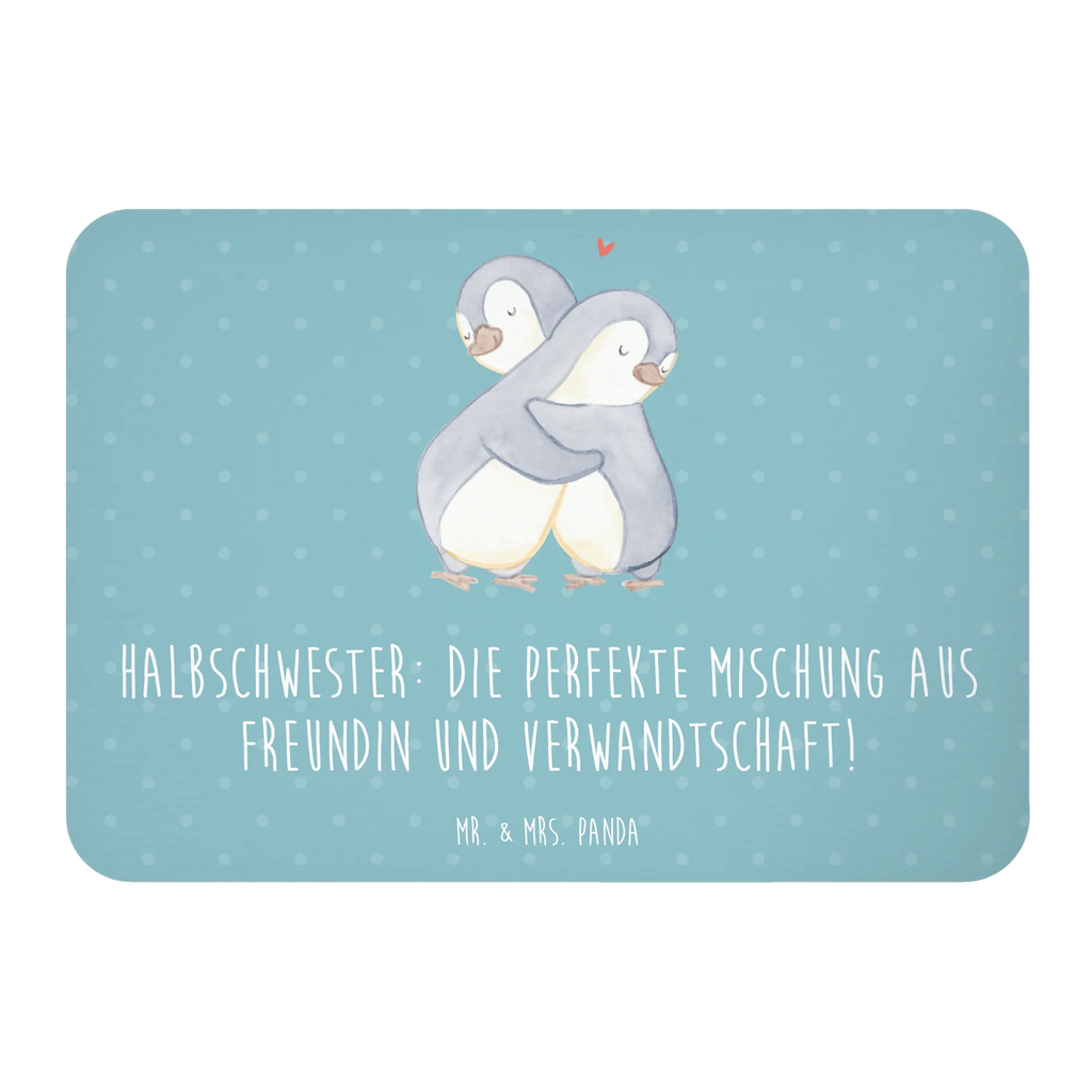 Magnet Halbschwester: Die perfekte Mischung aus Freundin und Verwandtschaft! Kühlschrank Dekoration, Souvenir Magnet, Whiteboard Magnet, Motivmagnete, Dekomagnet, Notiz Magnet, Pinnwandmagnet, Kühlschrankmagnet, Familie, Vatertag, Muttertag, Bruder, Schwester, Mama, Papa, Oma, Opa