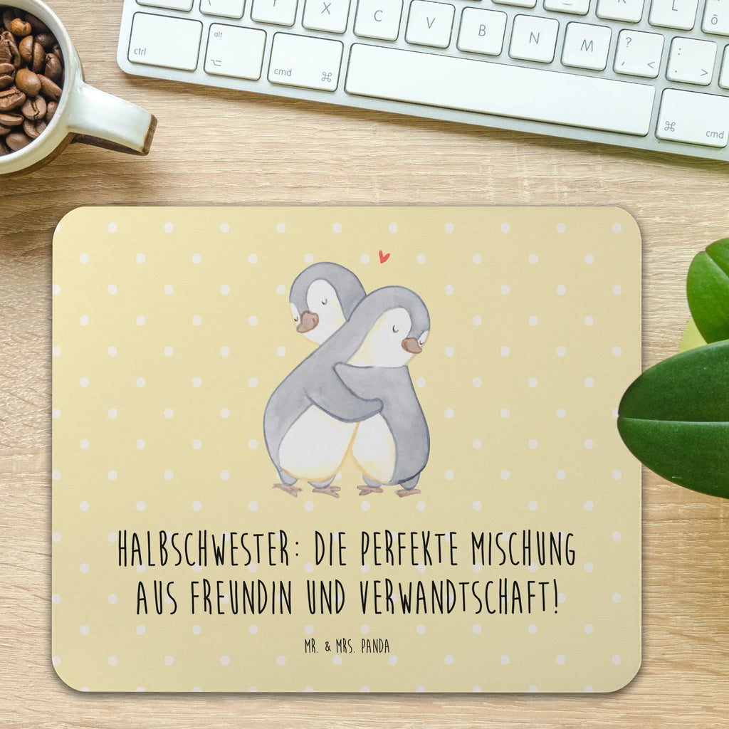 Mouse mat Halbschwester: Die perfekte Mischung aus Freundin und Verwandtschaft! PC Zubehör, Mausunterlage, Mauspad Büro, Computer zubehör, Arbeitszimmer, Mauspad, Mousepad, Büroausstattung, Einzigartiges Mauspad, Designer Mauspad, Familie, Vatertag, Muttertag, Bruder, Schwester, Mama, Papa, Oma, Opa