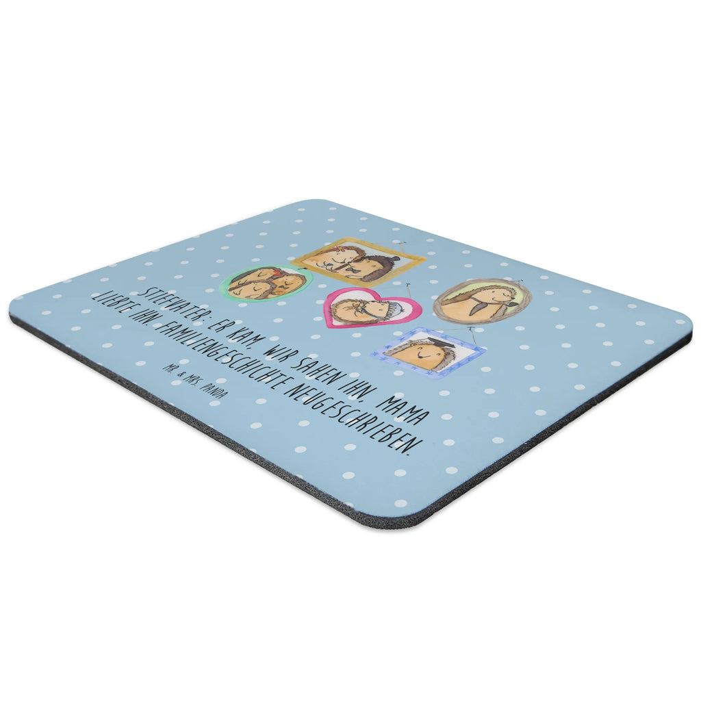 Mouse mat Stiefvater: Er kam, wir sahen ihn, Mama liebte ihn. Familiengeschichte neugeschrieben. Mousepad, Designer Mauspad, Mausunterlage, Mauspad Büro, Arbeitszimmer, Computer zubehör, Einzigartiges Mauspad, Mauspad, Büroausstattung, PC Zubehör, Familie, Vatertag, Muttertag, Bruder, Schwester, Mama, Papa, Oma, Opa