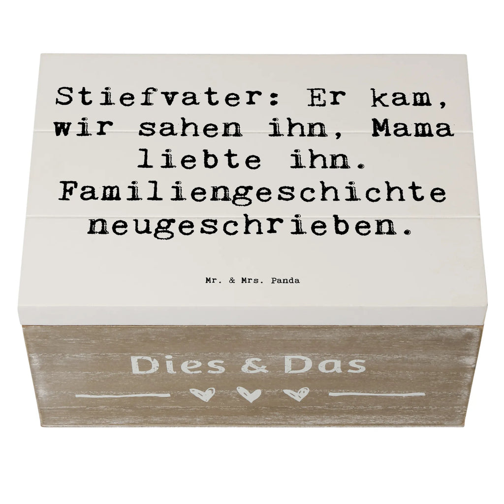 Holzkiste Spruch Stiefvater Liebe XXL, Schatulle, Erinnerungskiste, Schatzkiste, Aufbewahrungsbox, Truhe, Geschenkdose, Geschenkbox, Erinnerungsbox, Dekokiste, Holzkiste, Kiste, Familie, Vatertag, Muttertag, Bruder, Schwester, Mama, Papa, Oma, Opa
