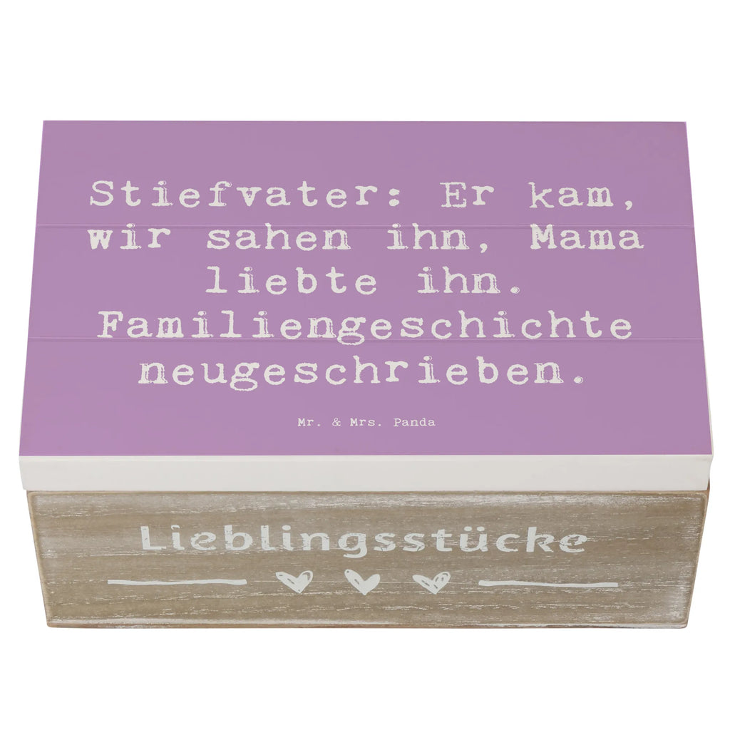 Holzkiste Spruch Stiefvater Liebe XXL, Schatulle, Erinnerungskiste, Schatzkiste, Aufbewahrungsbox, Truhe, Geschenkdose, Geschenkbox, Erinnerungsbox, Dekokiste, Holzkiste, Kiste, Familie, Vatertag, Muttertag, Bruder, Schwester, Mama, Papa, Oma, Opa