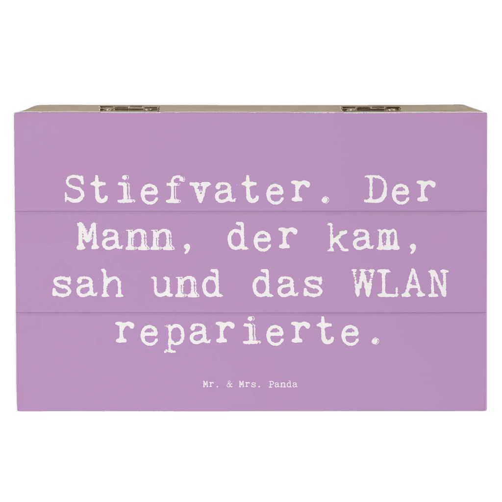 Wooden chest Saying Stiefvater. Der Mann, der kam, sah und das WLAN reparierte. holztruhen, Holzkisten, aufbewahrungsboxen, Holzbox mit Deckel, box holz, holzkästchen, Holzboxen, Schatulle, Holztruhe, kiste holz, holzschatulle, aufbewahrungskisten, holzschachtel, truhe holz, Aufbewahrungskiste, Holzkiste mit Deckel, Aufbewahrungsbox aus Holz, aufbewahrungstruhe, Aufbewahrungsbox, Holzkiste, Box aus Holz, Holzbox, Holz Aufbewahrungsbox, Aufbewahrungsbox Holz, aufbewahrungskiste mit deckel, Familie, Mama, Schwester, Opa, Bruder, Vatertag, Papa, Muttertag, Oma