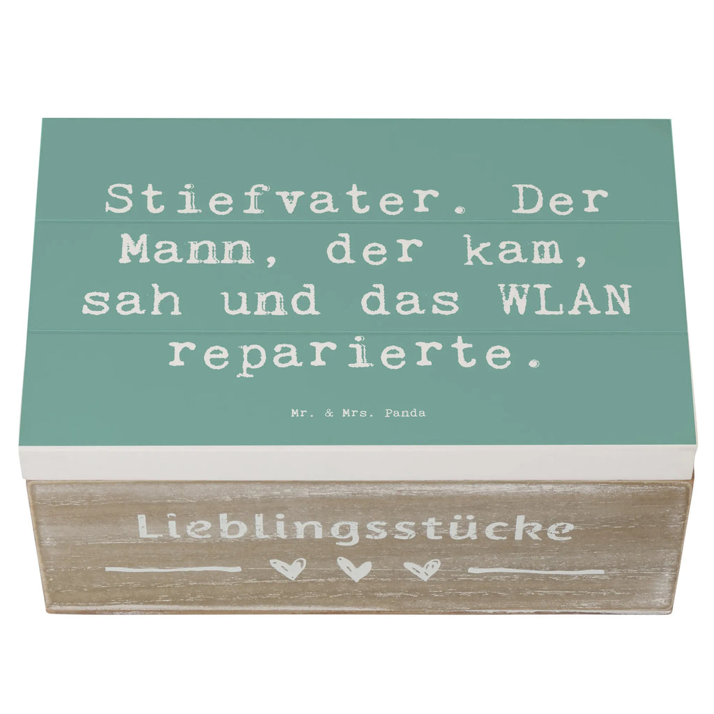 Wooden chest Saying Stiefvater. Der Mann, der kam, sah und das WLAN reparierte. holztruhen, Holzkisten, aufbewahrungsboxen, Holzbox mit Deckel, box holz, holzkästchen, Holzboxen, Schatulle, Holztruhe, kiste holz, holzschatulle, aufbewahrungskisten, holzschachtel, truhe holz, Aufbewahrungskiste, Holzkiste mit Deckel, Aufbewahrungsbox aus Holz, aufbewahrungstruhe, Aufbewahrungsbox, Holzkiste, Box aus Holz, Holzbox, Holz Aufbewahrungsbox, Aufbewahrungsbox Holz, aufbewahrungskiste mit deckel, Familie, Mama, Schwester, Opa, Bruder, Vatertag, Papa, Muttertag, Oma