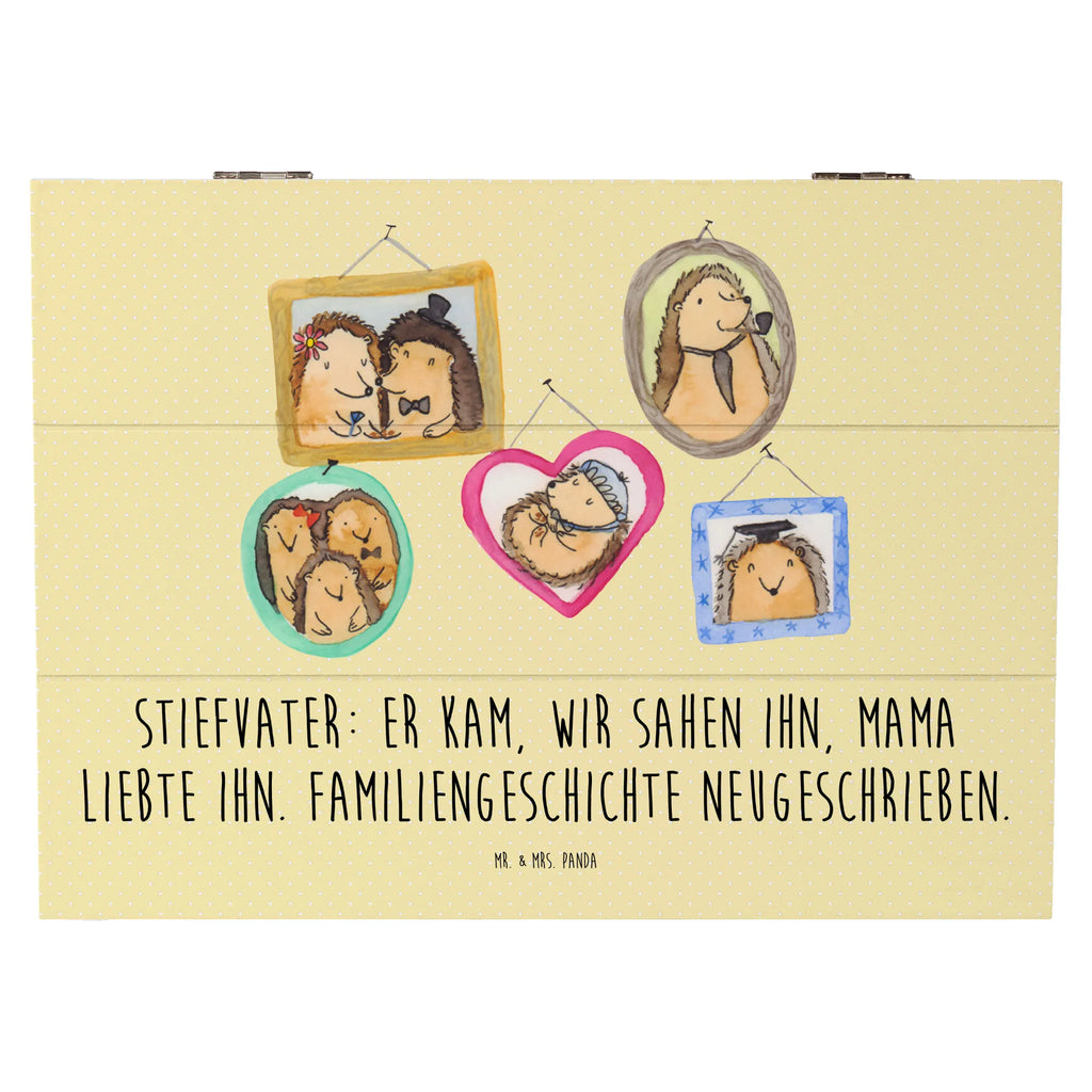 Wooden chest Stiefvater: Er kam, wir sahen ihn, Mama liebte ihn. Familiengeschichte neugeschrieben. Erinnerungsbox, Schatulle, Truhe, Aufbewahrungsbox, Geschenkbox, Schatzkiste, Holzkiste, Dekokiste, Geschenkdose, XXL, Kiste, Erinnerungskiste, Familie, Vatertag, Muttertag, Bruder, Schwester, Mama, Papa, Oma, Opa