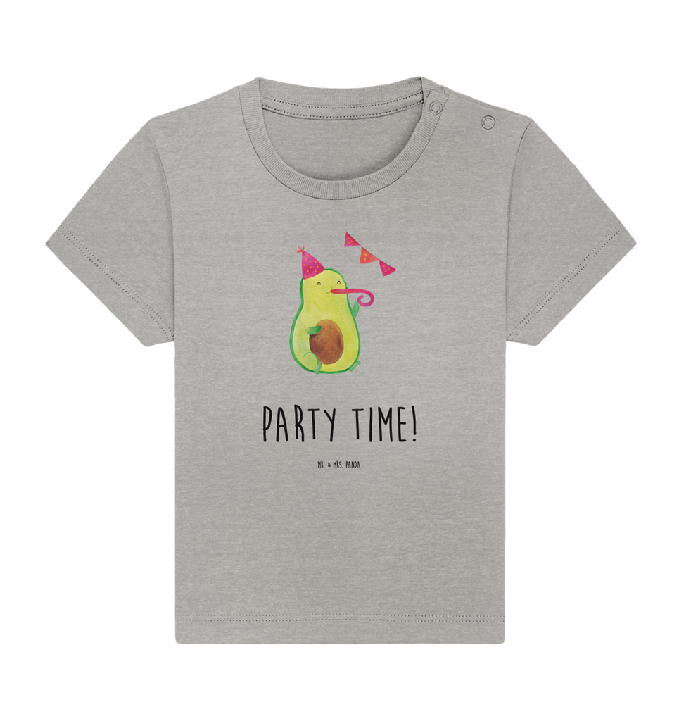 Organic Baby Shirt Avocado Party Time Baby T-Shirt, Jungen Baby T-Shirt, Mädchen Baby T-Shirt, Shirt, Avocado, Veggie, Vegan, Gesund