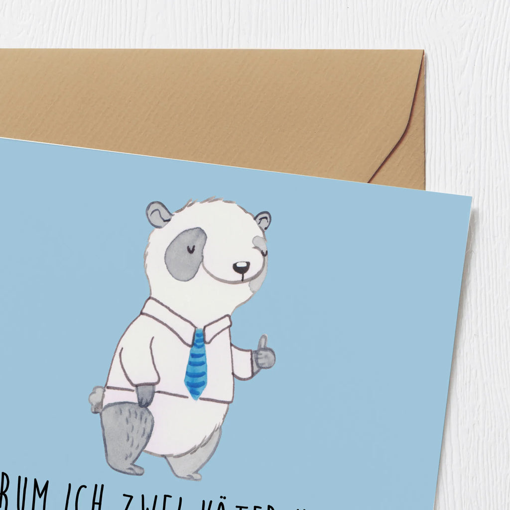 Deluxe Card Warum ich zwei Väter habe? Bei Superhelden kann einer nicht genug sein! Einladungskarte, Geburtstagskarte, Hochwertige Grußkarte, Karte, Glückwunschkarte, Hochwertige Klappkarte, Klappkarte, Grußkarte, Hochzeitskarte, Familie, Vatertag, Muttertag, Bruder, Schwester, Mama, Papa, Oma, Opa