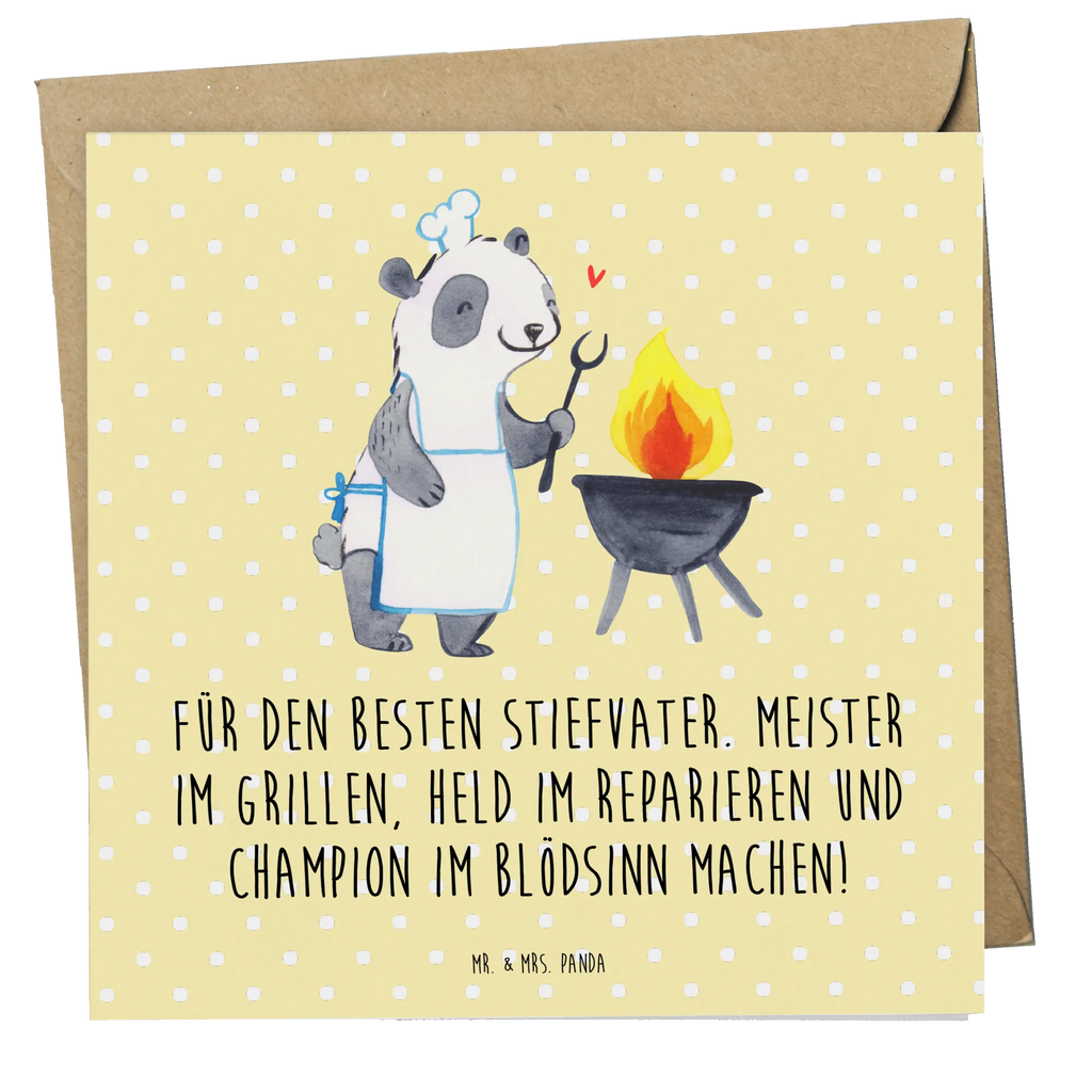 Deluxe Karte Bester Stiefvater Karte, Geburtstagskarte, Einladungskarte, Hochzeitskarte, Glückwunschkarte, Klappkarte, Hochwertige Grußkarte, Grußkarte, Hochwertige Klappkarte, Familie, Vatertag, Muttertag, Bruder, Schwester, Mama, Papa, Oma, Opa