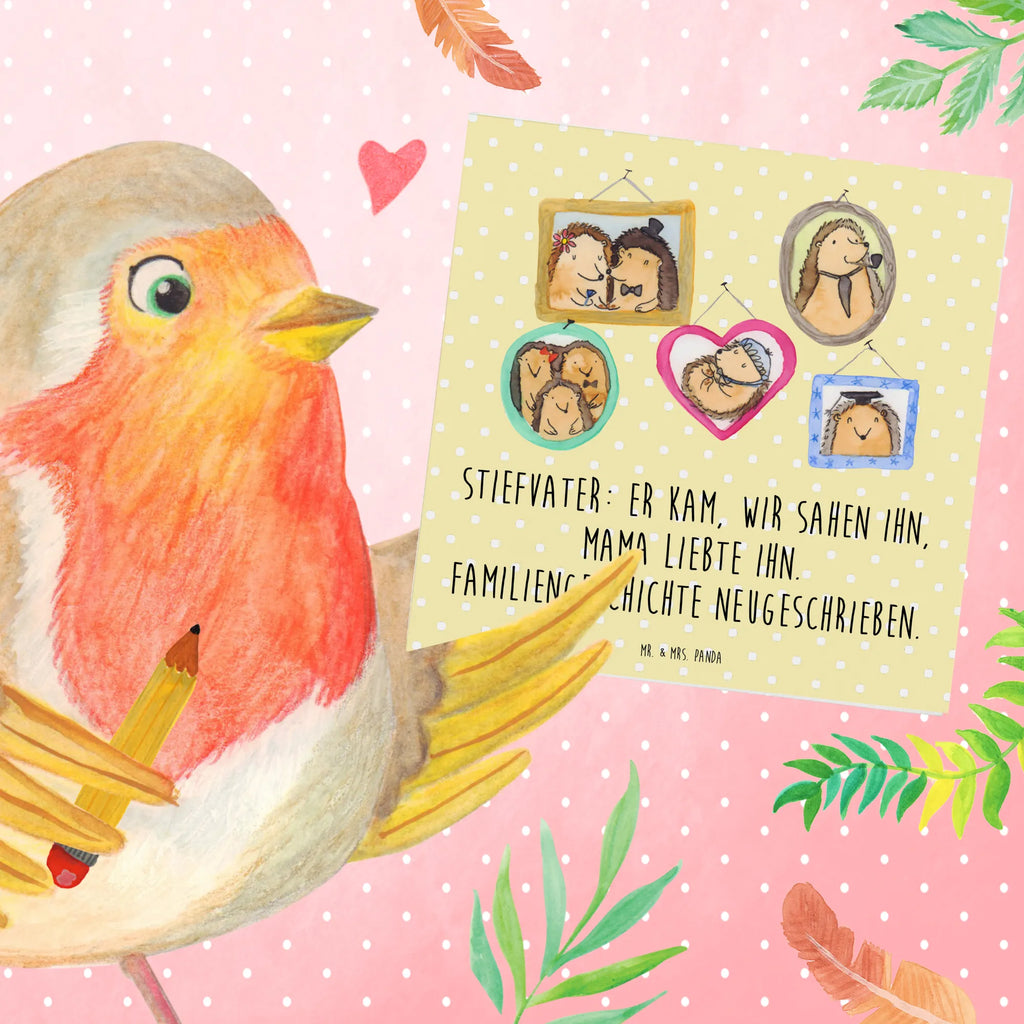 Deluxe Karte Stiefvater Liebe Hochwertige Klappkarte, Grußkarte, Geburtstagskarte, Hochzeitskarte, Einladungskarte, Klappkarte, Karte, Hochwertige Grußkarte, Glückwunschkarte, Familie, Vatertag, Muttertag, Bruder, Schwester, Mama, Papa, Oma, Opa