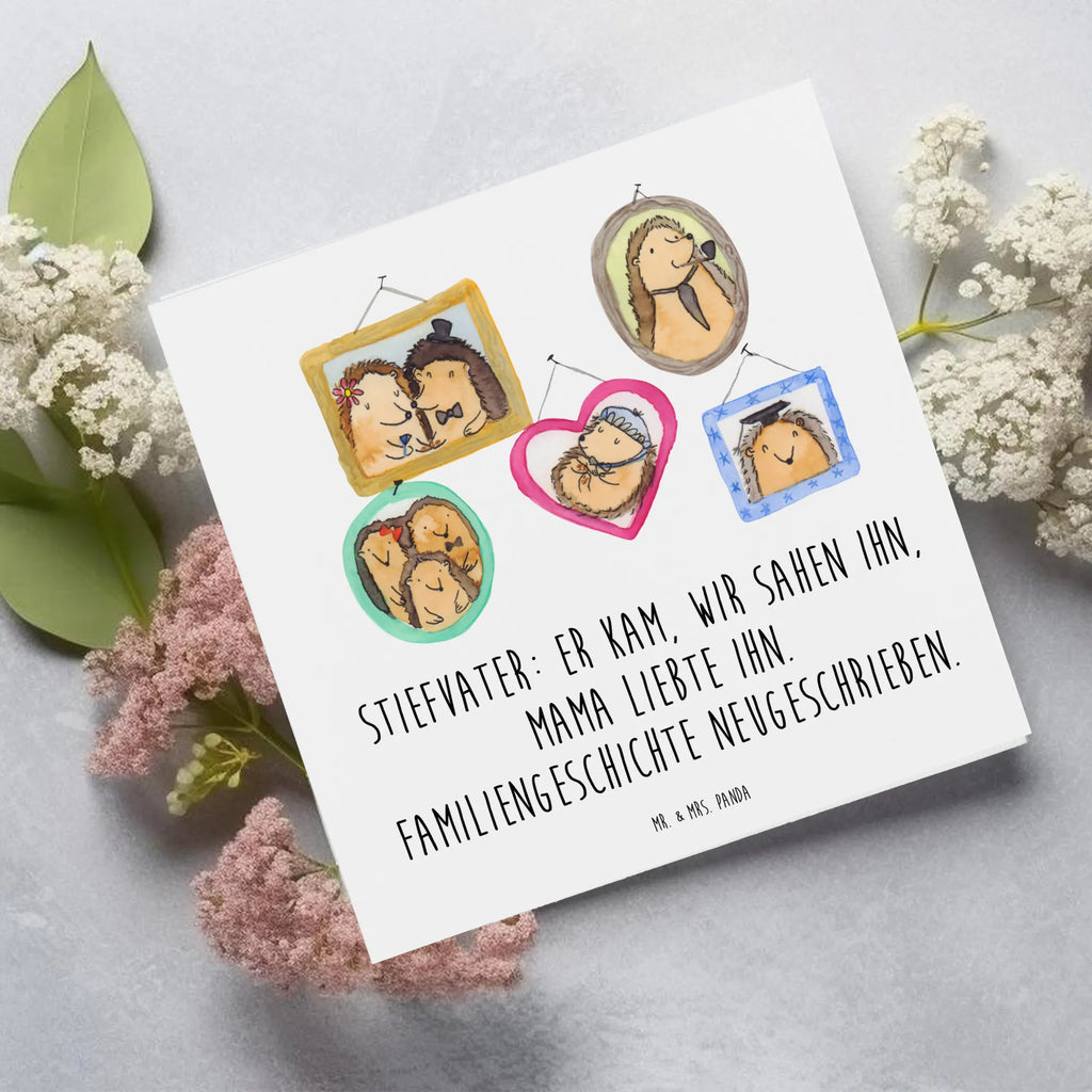 Deluxe Karte Stiefvater Liebe Hochwertige Klappkarte, Grußkarte, Geburtstagskarte, Hochzeitskarte, Einladungskarte, Klappkarte, Karte, Hochwertige Grußkarte, Glückwunschkarte, Familie, Vatertag, Muttertag, Bruder, Schwester, Mama, Papa, Oma, Opa