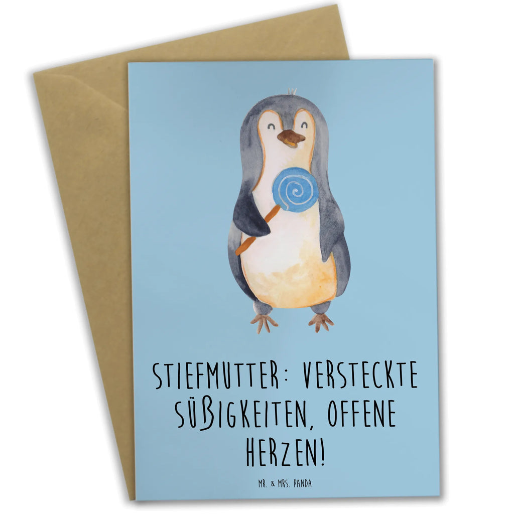 Greetings card Stiefmutter: Versteckte Süßigkeiten, offene Herzen! Klappkarte, Ansichtskarten, Glückwunschkarte, Geburtstagskarte, Einladungskarte, Hochzeitskarte, Karte, Grußkarte, Familie, Vatertag, Muttertag, Bruder, Schwester, Mama, Papa, Oma, Opa