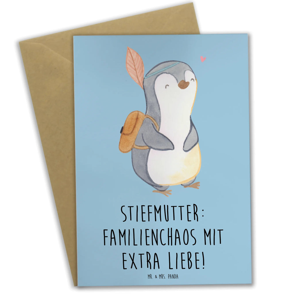 Grußkarte Stiefmutter Liebe Einladungskarte, Grußkarte, Karte, Geburtstagskarte, Hochzeitskarte, Ansichtskarten, Glückwunschkarte, Klappkarte, Familie, Vatertag, Muttertag, Bruder, Schwester, Mama, Papa, Oma, Opa
