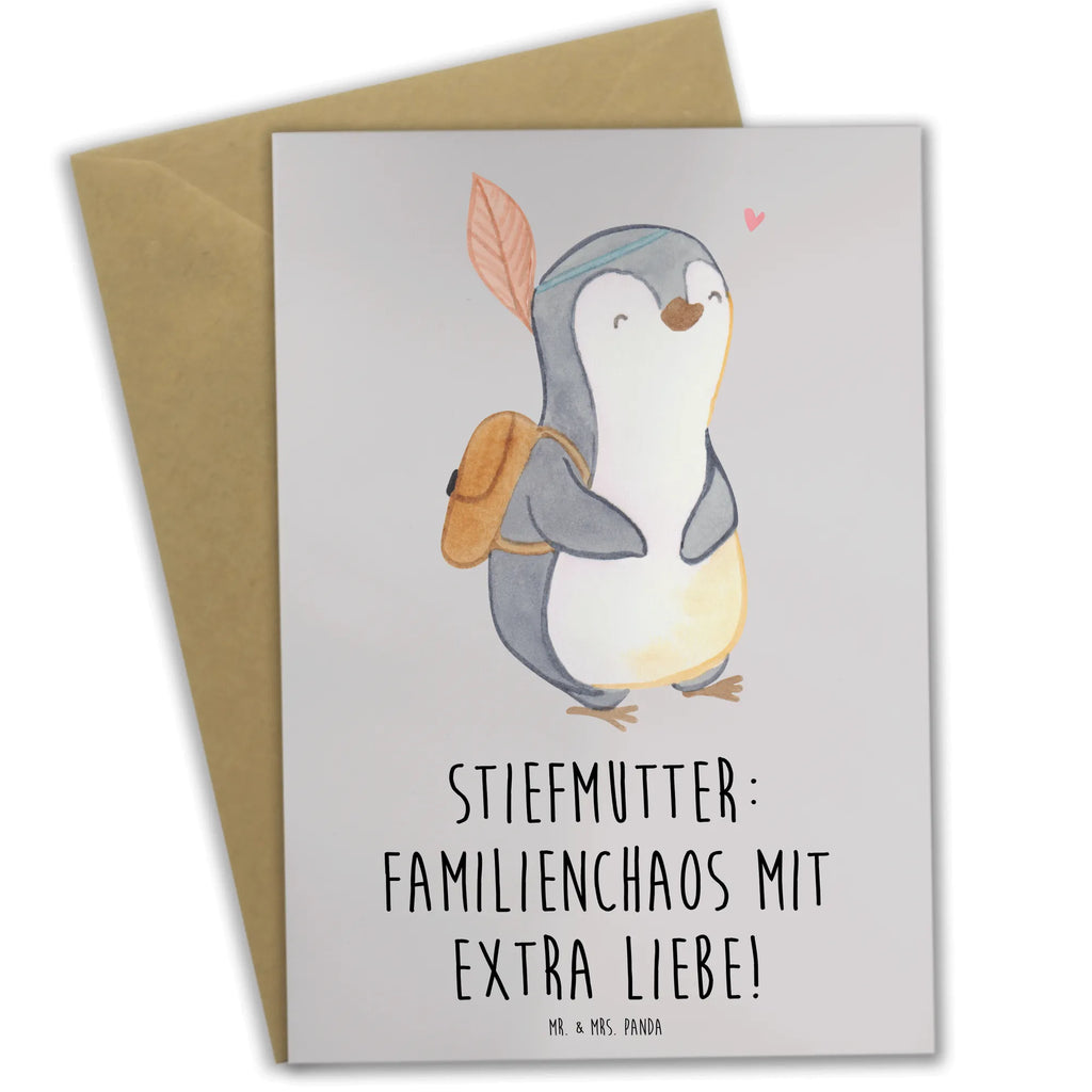 Grußkarte Stiefmutter Liebe Einladungskarte, Grußkarte, Karte, Geburtstagskarte, Hochzeitskarte, Ansichtskarten, Glückwunschkarte, Klappkarte, Familie, Vatertag, Muttertag, Bruder, Schwester, Mama, Papa, Oma, Opa