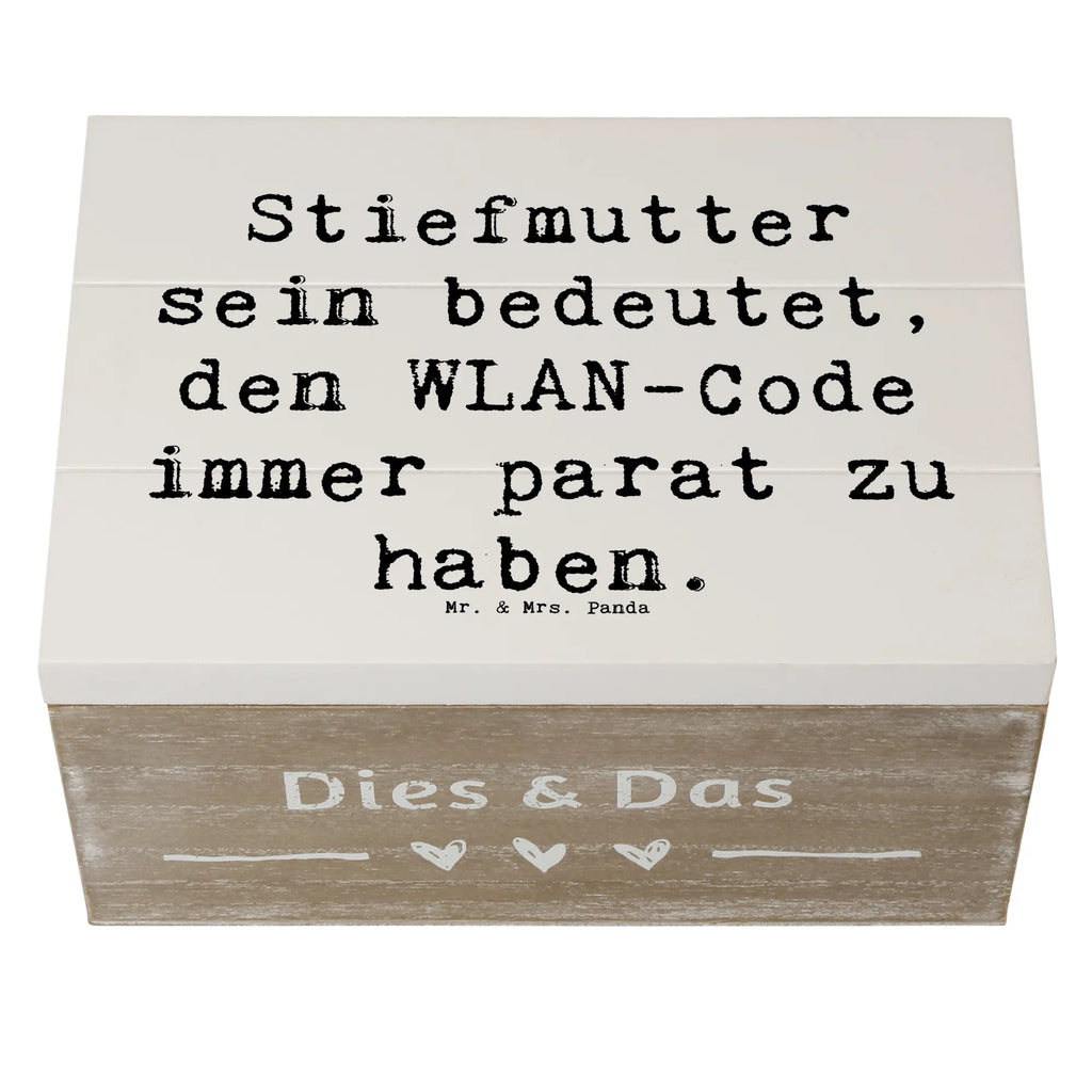 Holzkiste Spruch Stiefmutter Heldin Schatzkiste, Schatulle, Kiste, Aufbewahrungsbox, Holzkiste, Dekokiste, Geschenkbox, Geschenkdose, Truhe, Erinnerungskiste, Erinnerungsbox, XXL, Familie, Vatertag, Muttertag, Bruder, Schwester, Mama, Papa, Oma, Opa