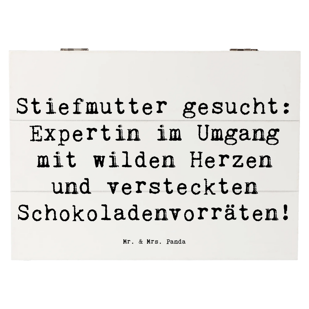Holzkiste Spruch Stiefmutter Expertin Geschenkbox, Aufbewahrungsbox, XXL, Dekokiste, Holzkiste, Truhe, Erinnerungskiste, Schatulle, Geschenkdose, Kiste, Schatzkiste, Erinnerungsbox, Familie, Vatertag, Muttertag, Bruder, Schwester, Mama, Papa, Oma, Opa