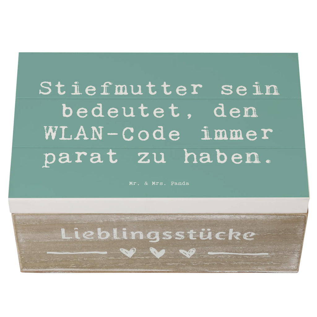 Holzkiste Spruch Stiefmutter Heldin Schatzkiste, Schatulle, Kiste, Aufbewahrungsbox, Holzkiste, Dekokiste, Geschenkbox, Geschenkdose, Truhe, Erinnerungskiste, Erinnerungsbox, XXL, Familie, Vatertag, Muttertag, Bruder, Schwester, Mama, Papa, Oma, Opa