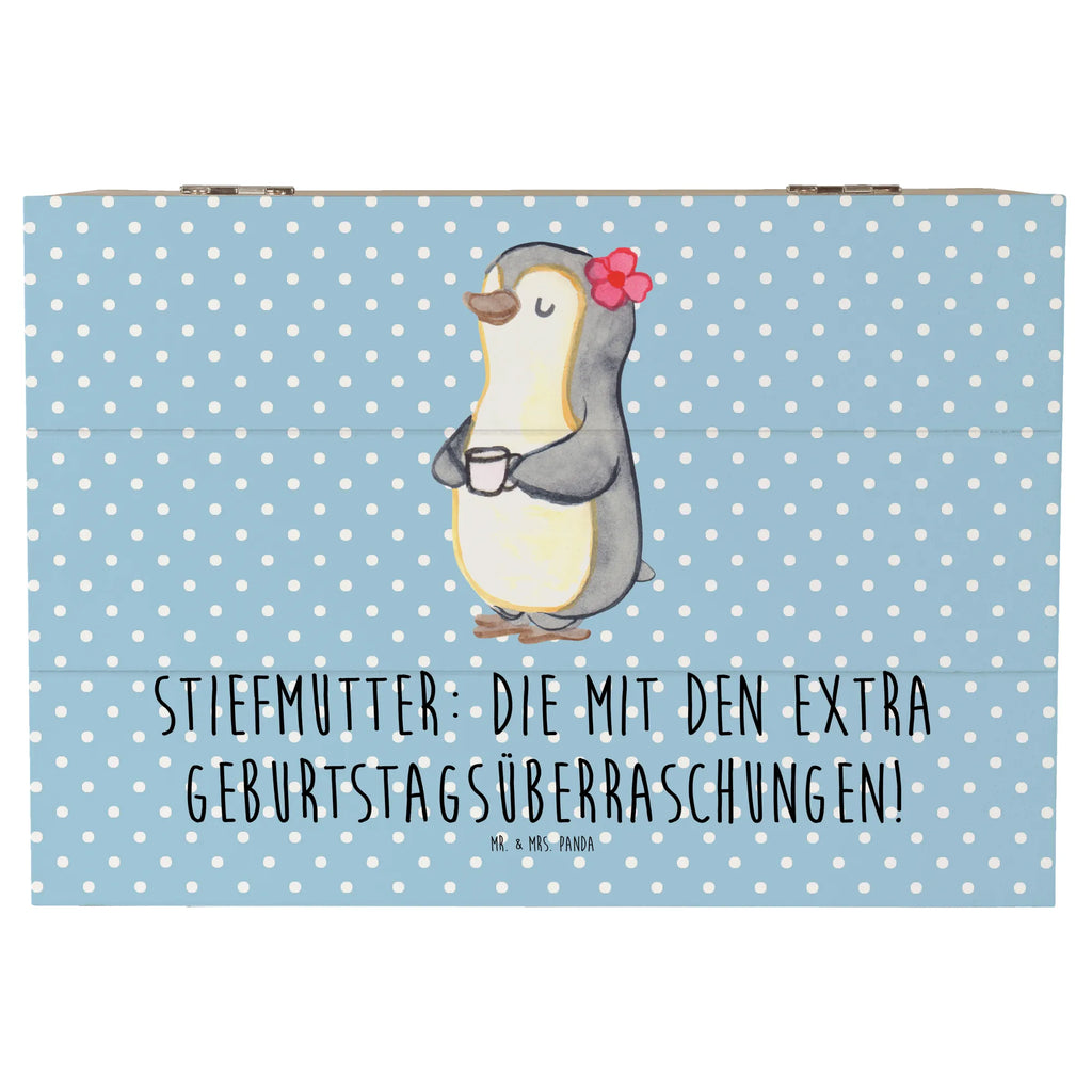 Holzkiste Stiefmutter Überraschungen Kiste, XXL, Schatulle, Erinnerungskiste, Truhe, Geschenkdose, Dekokiste, Schatzkiste, Erinnerungsbox, Aufbewahrungsbox, Holzkiste, Geschenkbox, Familie, Vatertag, Muttertag, Bruder, Schwester, Mama, Papa, Oma, Opa