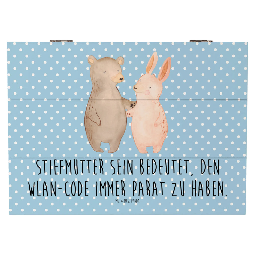 Holzkiste Stiefmutter Heldin XXL, Schatulle, Kiste, Holzkiste, Erinnerungsbox, Geschenkbox, Dekokiste, Truhe, Erinnerungskiste, Schatzkiste, Geschenkdose, Aufbewahrungsbox, Familie, Vatertag, Muttertag, Bruder, Schwester, Mama, Papa, Oma, Opa