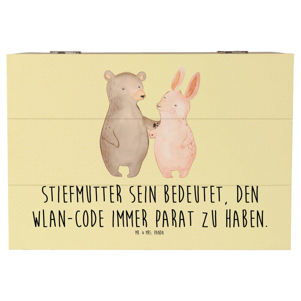 Holzkiste Stiefmutter Heldin XXL, Schatulle, Kiste, Holzkiste, Erinnerungsbox, Geschenkbox, Dekokiste, Truhe, Erinnerungskiste, Schatzkiste, Geschenkdose, Aufbewahrungsbox, Familie, Vatertag, Muttertag, Bruder, Schwester, Mama, Papa, Oma, Opa
