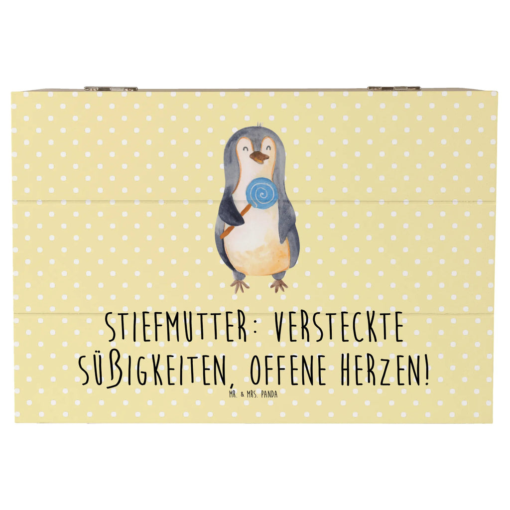 Holzkiste Stiefmutter Herzen Geschenkdose, Kiste, Erinnerungsbox, XXL, Aufbewahrungsbox, Schatulle, Geschenkbox, Erinnerungskiste, Holzkiste, Dekokiste, Schatzkiste, Truhe, Familie, Vatertag, Muttertag, Bruder, Schwester, Mama, Papa, Oma, Opa