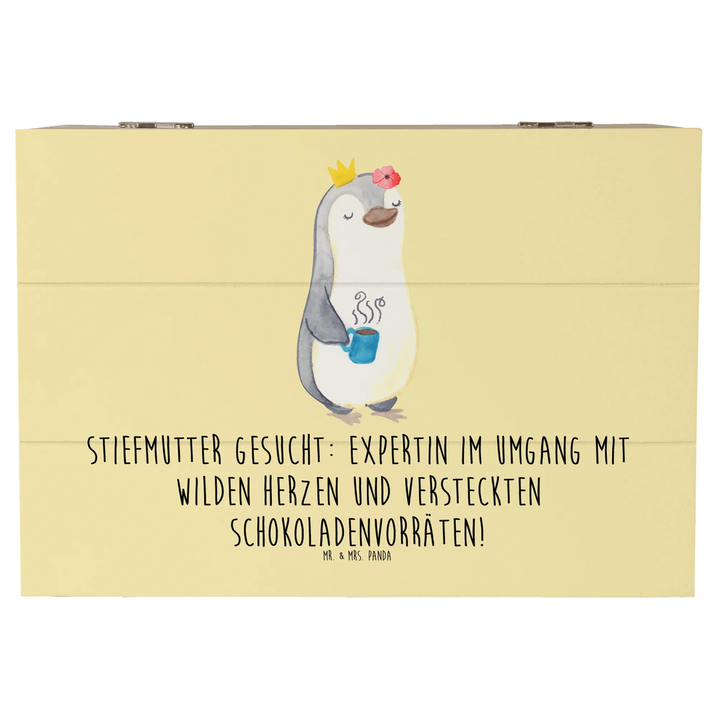 Wooden chest Stiefmutter gesucht: Expertin im Umgang mit wilden Herzen und versteckten Schokoladenvorräten! Erinnerungskiste, Schatulle, Holzkiste, Geschenkdose, Truhe, Erinnerungsbox, Kiste, Dekokiste, Schatzkiste, Geschenkbox, XXL, Aufbewahrungsbox, Familie, Vatertag, Muttertag, Bruder, Schwester, Mama, Papa, Oma, Opa