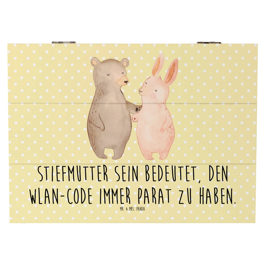 Holzkiste Stiefmutter Heldin XXL, Schatulle, Kiste, Holzkiste, Erinnerungsbox, Geschenkbox, Dekokiste, Truhe, Erinnerungskiste, Schatzkiste, Geschenkdose, Aufbewahrungsbox, Familie, Vatertag, Muttertag, Bruder, Schwester, Mama, Papa, Oma, Opa