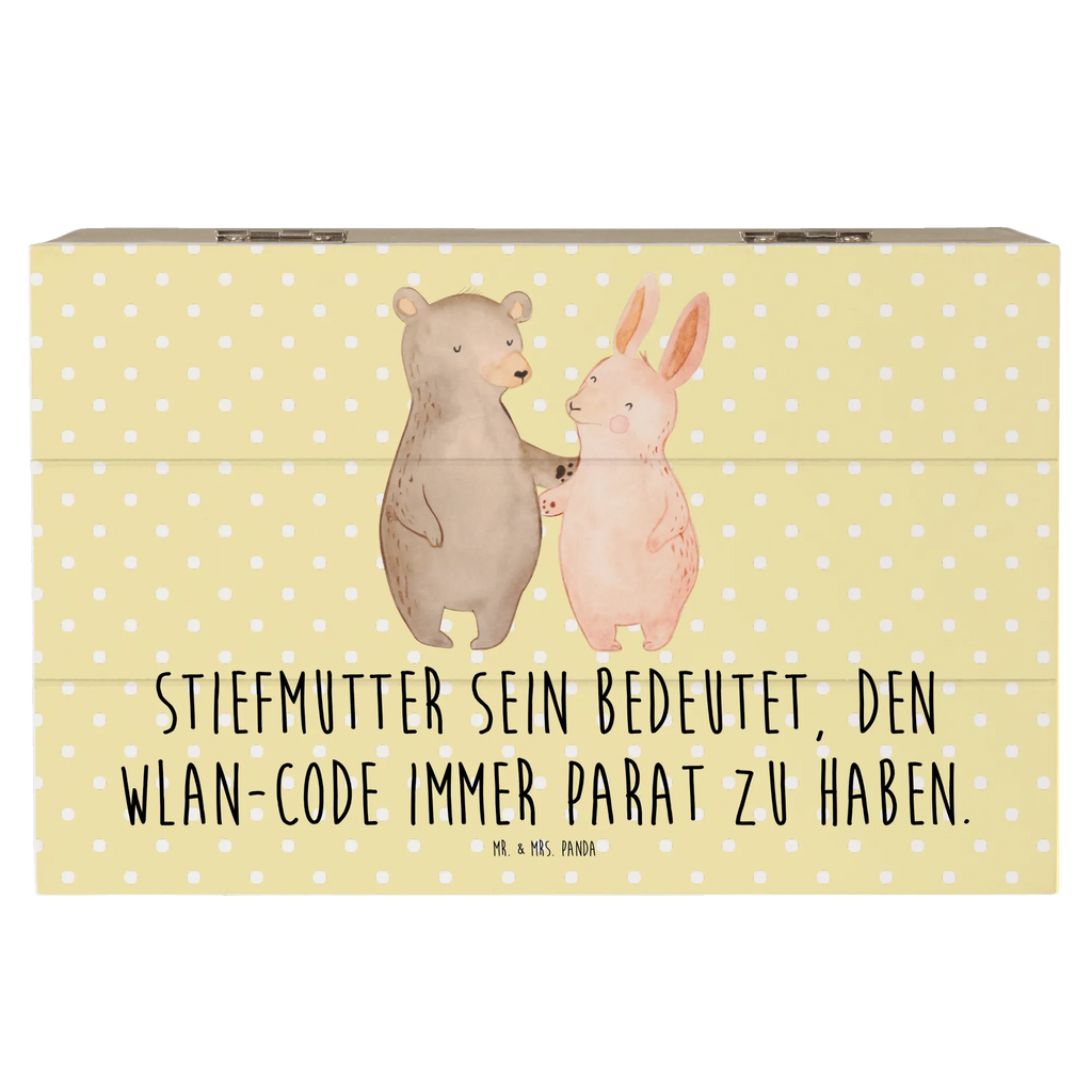 Holzkiste Stiefmutter Heldin XXL, Schatulle, Kiste, Holzkiste, Erinnerungsbox, Geschenkbox, Dekokiste, Truhe, Erinnerungskiste, Schatzkiste, Geschenkdose, Aufbewahrungsbox, Familie, Vatertag, Muttertag, Bruder, Schwester, Mama, Papa, Oma, Opa