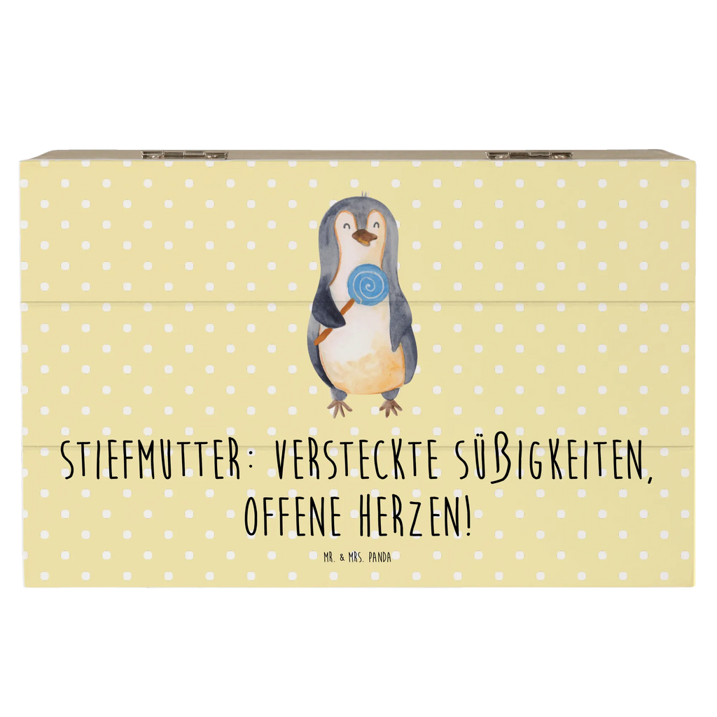 Holzkiste Stiefmutter Herzen Geschenkdose, Kiste, Erinnerungsbox, XXL, Aufbewahrungsbox, Schatulle, Geschenkbox, Erinnerungskiste, Holzkiste, Dekokiste, Schatzkiste, Truhe, Familie, Vatertag, Muttertag, Bruder, Schwester, Mama, Papa, Oma, Opa