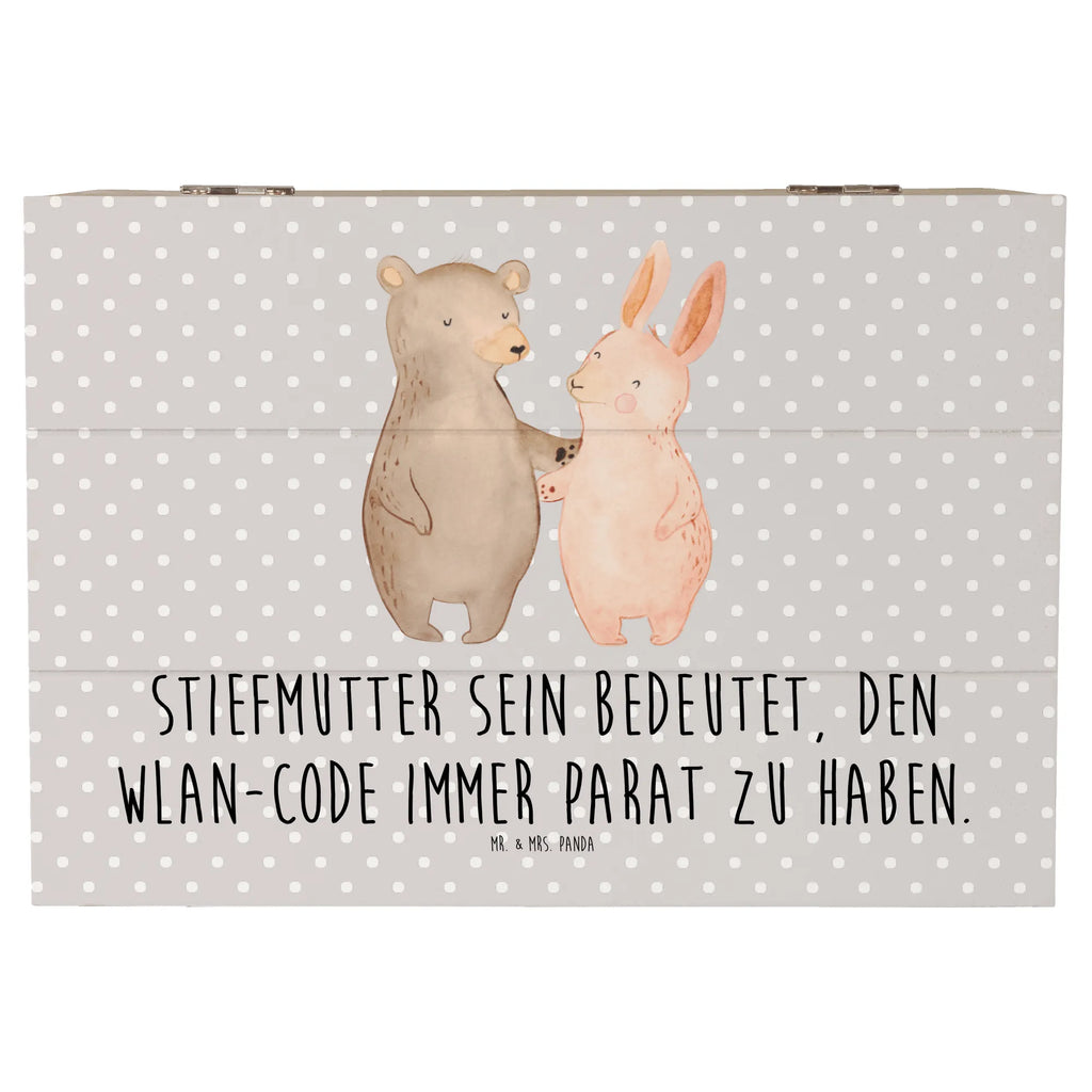 Holzkiste Stiefmutter Heldin XXL, Schatulle, Kiste, Holzkiste, Erinnerungsbox, Geschenkbox, Dekokiste, Truhe, Erinnerungskiste, Schatzkiste, Geschenkdose, Aufbewahrungsbox, Familie, Vatertag, Muttertag, Bruder, Schwester, Mama, Papa, Oma, Opa