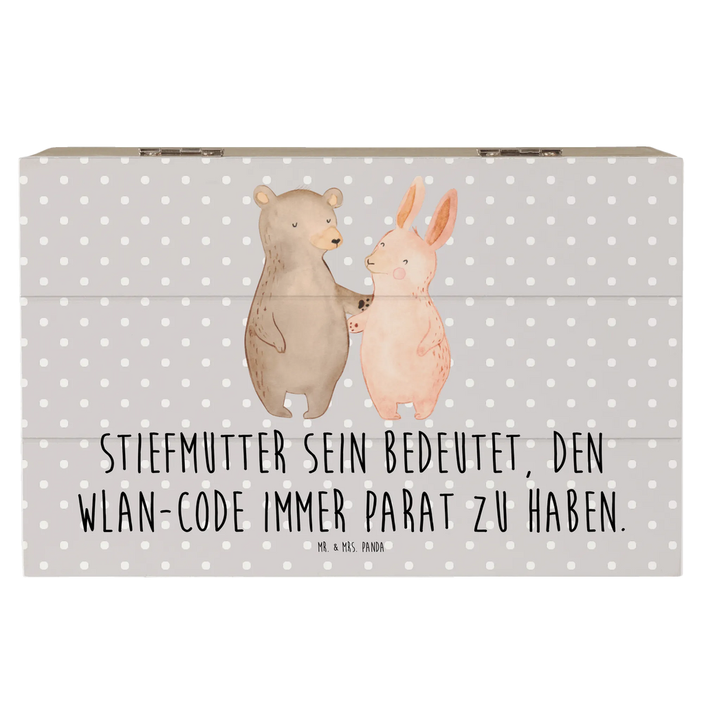 Holzkiste Stiefmutter Heldin XXL, Schatulle, Kiste, Holzkiste, Erinnerungsbox, Geschenkbox, Dekokiste, Truhe, Erinnerungskiste, Schatzkiste, Geschenkdose, Aufbewahrungsbox, Familie, Vatertag, Muttertag, Bruder, Schwester, Mama, Papa, Oma, Opa