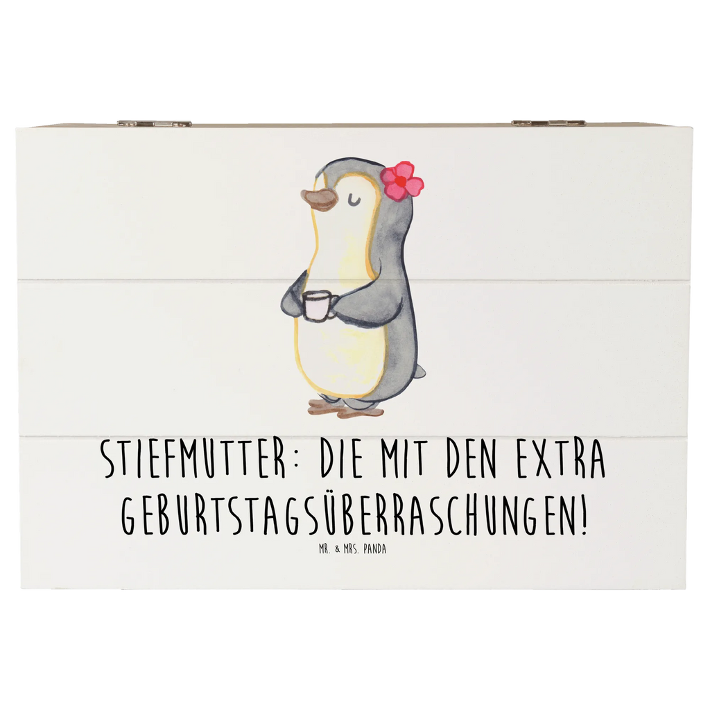 Holzkiste Stiefmutter Überraschungen Kiste, XXL, Schatulle, Erinnerungskiste, Truhe, Geschenkdose, Dekokiste, Schatzkiste, Erinnerungsbox, Aufbewahrungsbox, Holzkiste, Geschenkbox, Familie, Vatertag, Muttertag, Bruder, Schwester, Mama, Papa, Oma, Opa