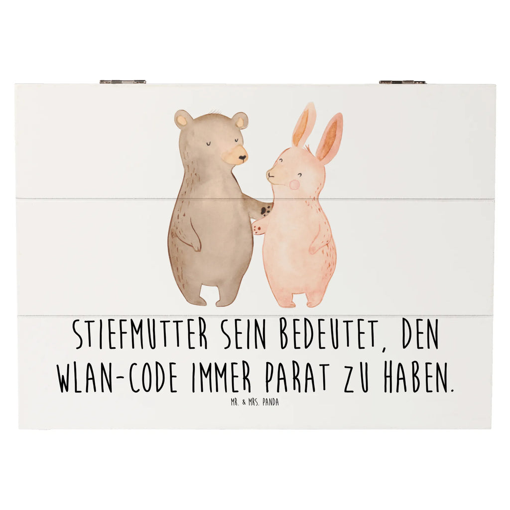 Holzkiste Stiefmutter Heldin XXL, Schatulle, Kiste, Holzkiste, Erinnerungsbox, Geschenkbox, Dekokiste, Truhe, Erinnerungskiste, Schatzkiste, Geschenkdose, Aufbewahrungsbox, Familie, Vatertag, Muttertag, Bruder, Schwester, Mama, Papa, Oma, Opa