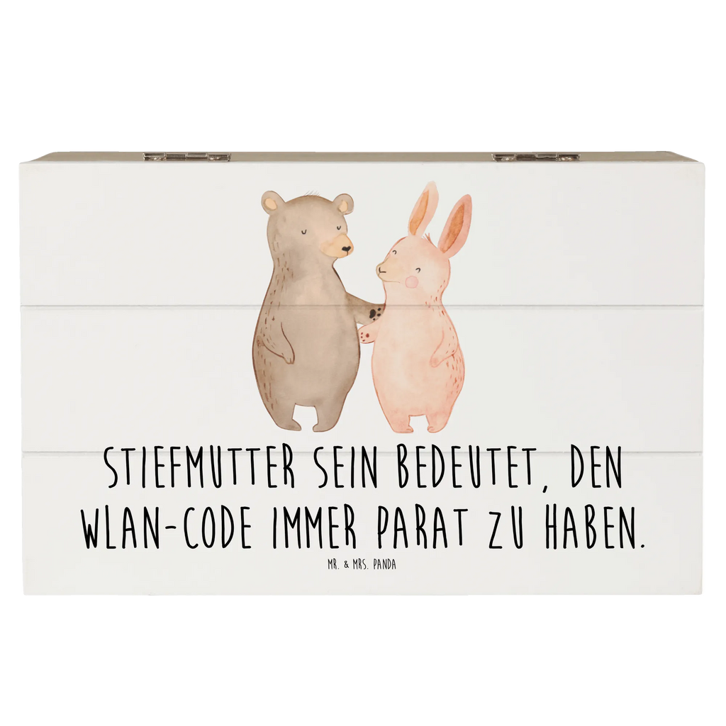 Holzkiste Stiefmutter Heldin XXL, Schatulle, Kiste, Holzkiste, Erinnerungsbox, Geschenkbox, Dekokiste, Truhe, Erinnerungskiste, Schatzkiste, Geschenkdose, Aufbewahrungsbox, Familie, Vatertag, Muttertag, Bruder, Schwester, Mama, Papa, Oma, Opa